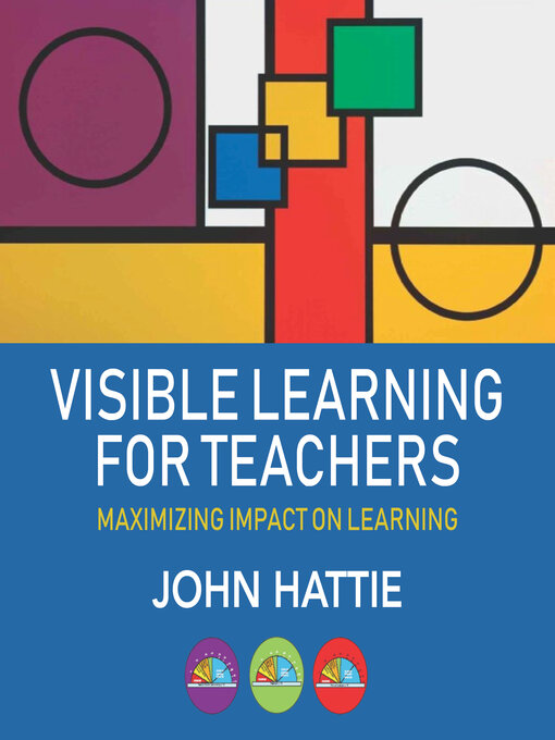 Cover image for Visible Learning for Teachers